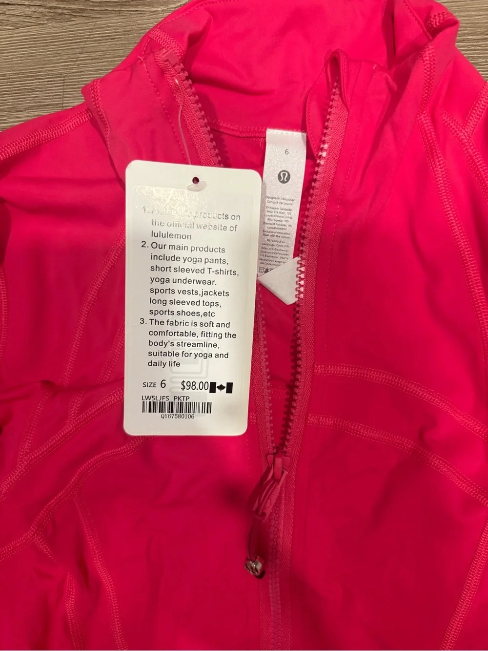 Lululemon Pink Define Set